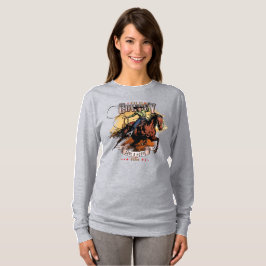 Save A Horse; Ride A Cowboy | Dames Lange Mouwen T-shirt