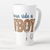 save a horse ride a cowboy  latte mok (Rechterhoek)