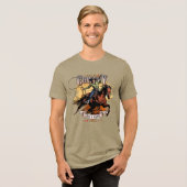 Save A Horse; Ride A Cowboy | Men Tri-Blend Shirt (Voorkant volledig)