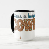 save a horse ride a cowboy  mok (Voorkant links)