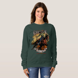 Save A Horse; Ride A Cowboy | Vrouwen Trui