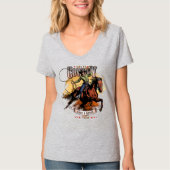 Save A Horse; Ride A Cowboy | Women V-Neck T-shirt (Voorkant)