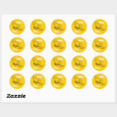 SAVE A MOUSE - WHITE - (2).png Ronde Sticker (Vel)