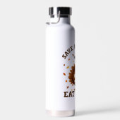 Save a Turkey Eat Pizza – Funny Thanksgiving Pizza Waterfles (Rechts)