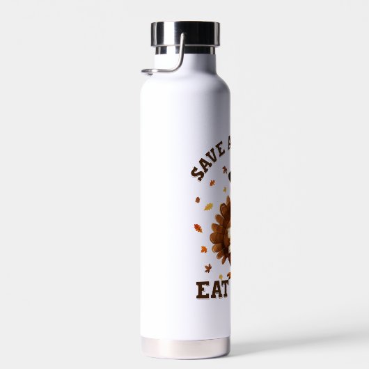 Save a Turkey Eat Pizza – Funny Thanksgiving Pizza Waterfles (Rechts)