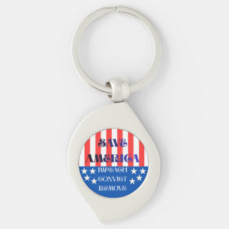Save America Speld Sleutelhanger
