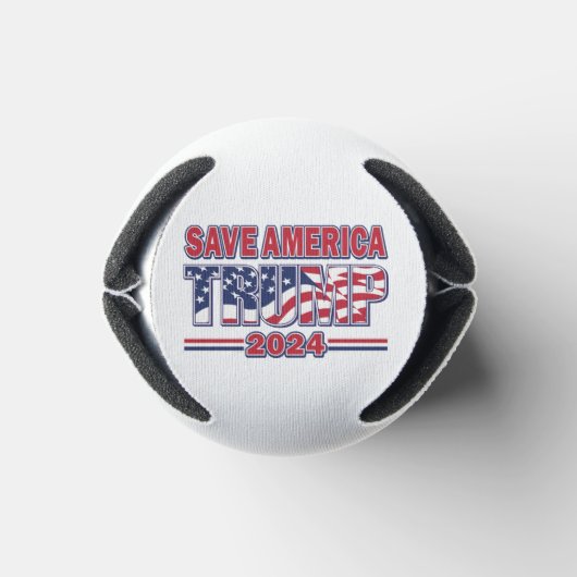 Save America Trump 2024 Blikjeskoeler (Bodem)