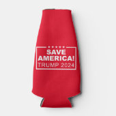 Save America Trump 2024 Flesjeskoeler (Voorkant)