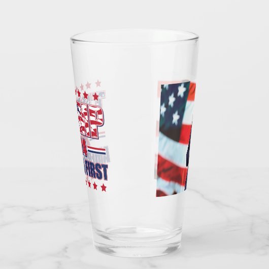 Save America Trump 2024 Glas (Links)