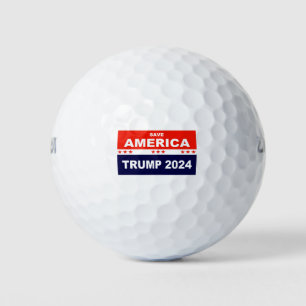 Save America Trump 2024 Golfballen
