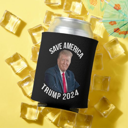 Save America Trump 2024 President Donald J. Trump Blikjeskoeler (Insitu Zomer)
