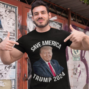 Save America Trump 2024 President Donald J. Trump T-shirt