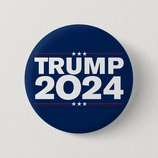 Save America Trump 2024 Ronde Button 5,7 Cm (Voorkant)