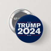 Save America Trump 2024 Ronde Button 5,7 Cm (Voorkant /achterkant)