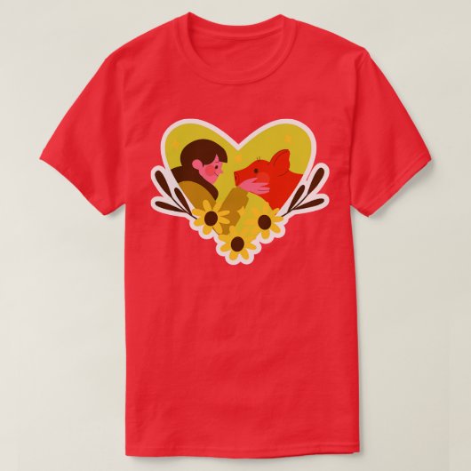 Save Animal Go Vegan T-shirt (Design voorkant)