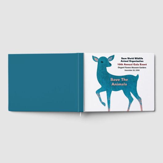 Save Animals Wildlife Huisdieren Evenement Persona Gastenboek (Volledig)