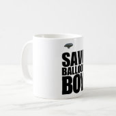 SAVE BALLOON BOY Mok (Voorkant links)