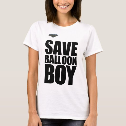 SAVE BALLOON BOY T-SHIRT (Voorkant)