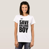 SAVE BALLOON BOY T-SHIRT (Voorkant volledig)
