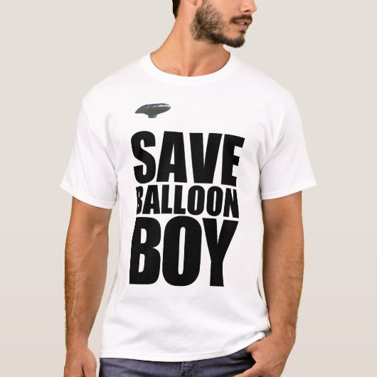 SAVE BALLOON BOY T-SHIRT (Voorkant)
