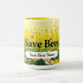 Save Bees Dot Mok Custom (Midden)