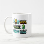 Save Bees Plant Trees Clean Zeeen Environmental Pr Koffiemok (Links)