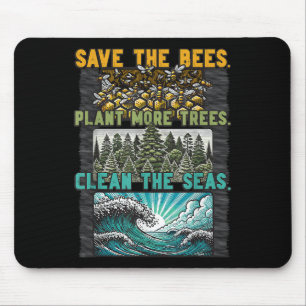 Save Bees Plant Trees Clean Zeeen Environmental Pr Muismat