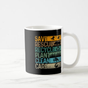 Save Bees Rescue Dieren Recyclen kunststoffen Plez Koffiemok