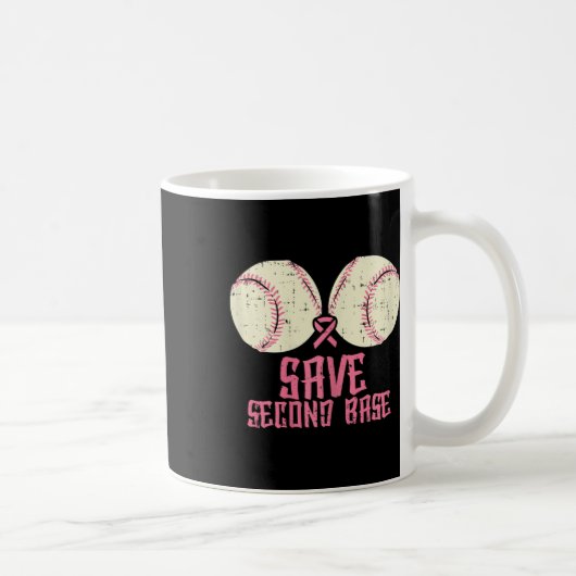 Save Bysebyll Breast Softbyll Fun Borstkanker WO Koffiemok (Rechts)