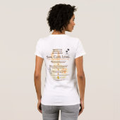 Save.Care.Love. voor, achter T-shirt (Achterkant volledig)