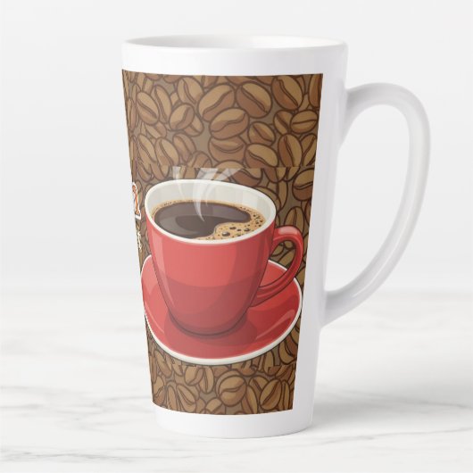 Save Coffee!! Latte Mok (Rechts)