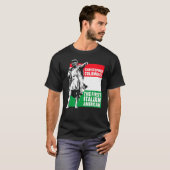 Save Columbus Day  Italian Pride T-shirt (Voorkant volledig)