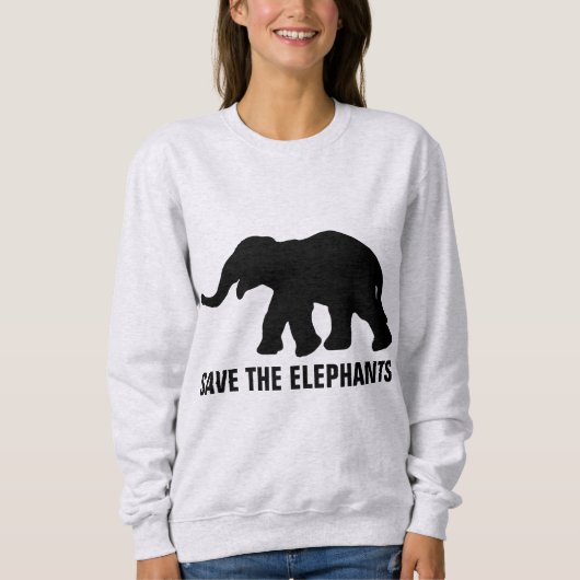 SAVE DE OLIFANTEN T-shirts & sweatshirts (Voorkant)