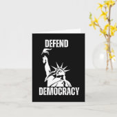 Save Democracy 2025 ontwerp Kaart (Gele Bloem)