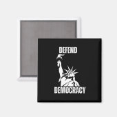 Save Democracy 2025 ontwerp Magneet (Voorkant / Achterkant)
