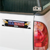 Save Democracy - Harris 2024 Bumpersticker (Op Truck)