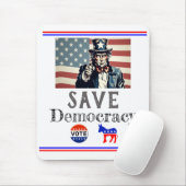 Save Democracy Muismat (Met muis)