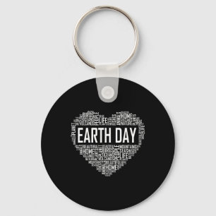 Save Earth Gift Earth Day Liefhebber Environmental Sleutelhanger