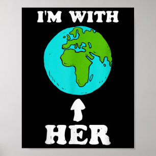 Save Earth Klimaatverandering Recycling Milieu Poster