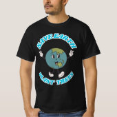 Save Earth Plant Trees Mannen T-shirt (Voorkant)
