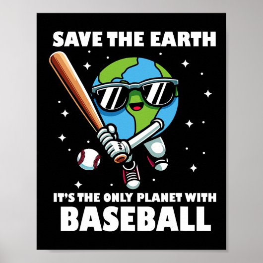Save Earth Verkoop Ontwerp Grappige Dag van de Aar Poster (Voorkant)