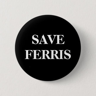 SAVE FERRIS RONDE BUTTON 5,7 CM