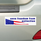 Save Freedom Bumpersticker (Op auto)