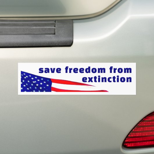 Save Freedom Bumpersticker (Op auto)