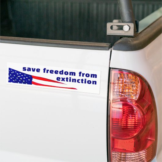 Save Freedom Bumpersticker (Op Truck)