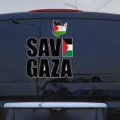 SAVE GAZA Auto Sticker