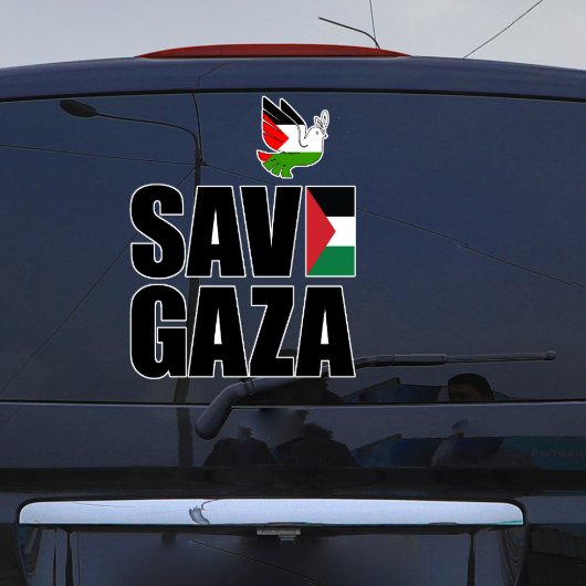 SAVE GAZA Auto Sticker