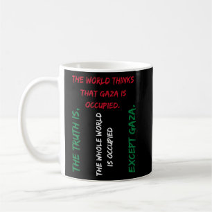Save Gaza T-shirt, Free Palestine T-shirt - Flag C Koffiemok