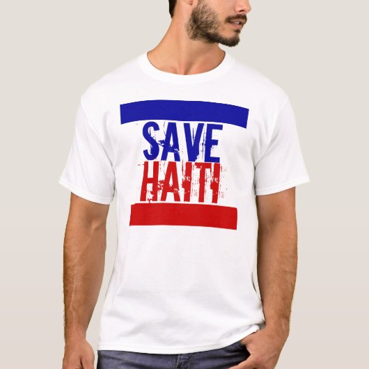 SAVE HAITI T-SHIRT (Voorkant)
