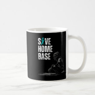 Save Home Baseball Speler Ovariumkanker Award Koffiemok